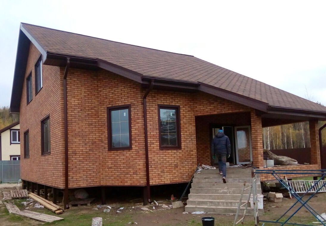 Krem Glatt, Толщина 30 мм, Фасадные Термопанели Rufford