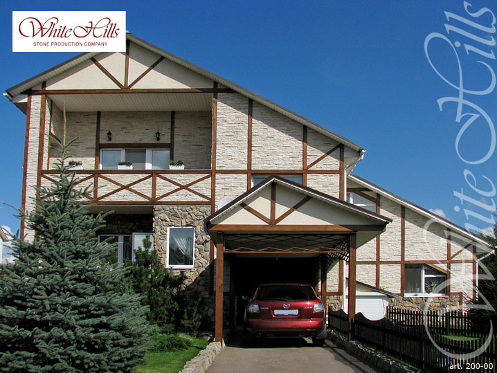 Облицовочный камень White Hills, Фьорд Лэнд, цвет 200-00