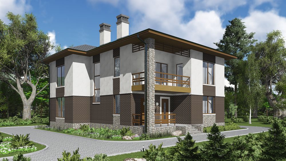 Облицовочный пустотелый, М-150,120x250x65, шоколад, Керма